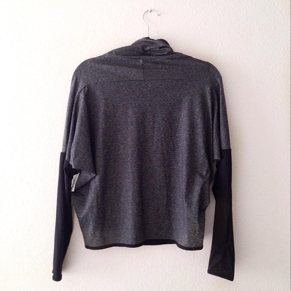 Aeropostale Black & Heather Gray Track Jacket - Picture 4 of 4